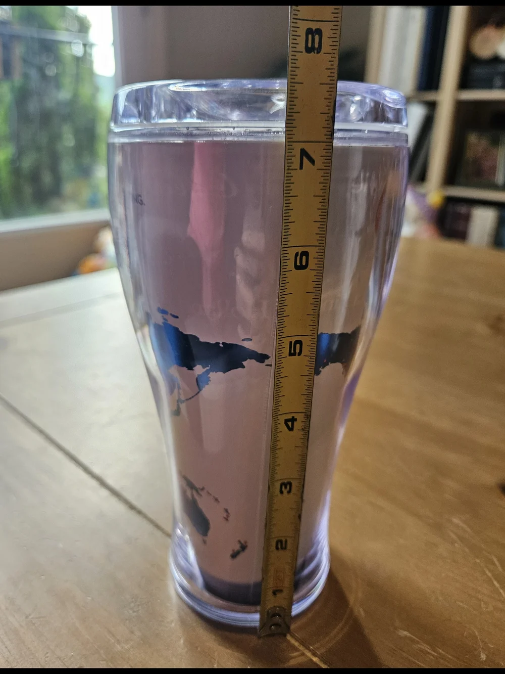 Set Of 2 Holland America Line World Map Travel Insulated Tumbler Silver/Blue